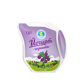 Йогурт молочный с ароматом Черника 1,5% Кезский сырзавод 450г