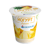Йогурт фруктовый Ананас 3,5% Ижмолоко 150г