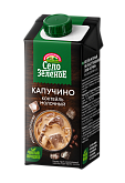 Коктейль молочный ультрапастеризованный с кофе Капучино 2,0% "Село Зелёное" 200г