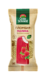 Фермерский пломбир МАЛИНА эскимо во фруктовой глазури "Село Зелёное" 15% 0,07кг