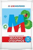 Молоко питьевое пастеризованное отборное 3,4-4,2% 900г Ижмолоко 900г