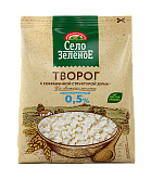 Творог Обезжиренный "Село зеленое" 200г