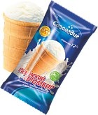 Вафельный стаканчик СОЗВЕЗДИЕ ПЕРМСКИЙ ПЛОМБИР ванильный 12% 0,07кг