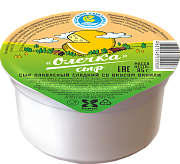 Сыр плавленый сладкий со вкусом ванили «Олечка» 45% Кезский сырзавод 85г