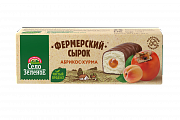 Фермерский сырок Абрикос-хурма "Село Зелёное" 20% 45г