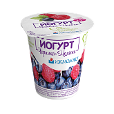 Йогурт фруктовый Черника-Малина 3,5% Ижмолоко 150г